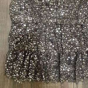 Express Tiered Sparkle Skirt